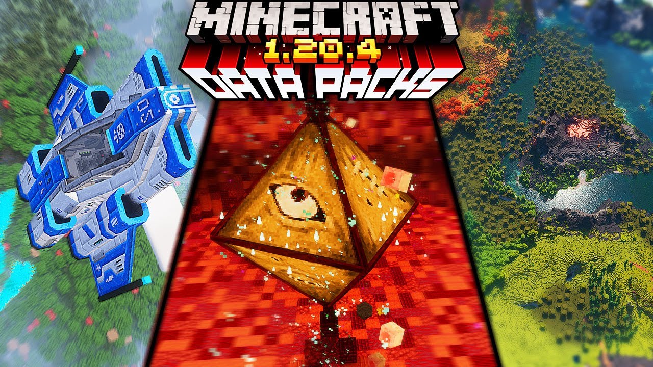 Top 20 Minecraft Data Packs For 1.20.4 | January 2024