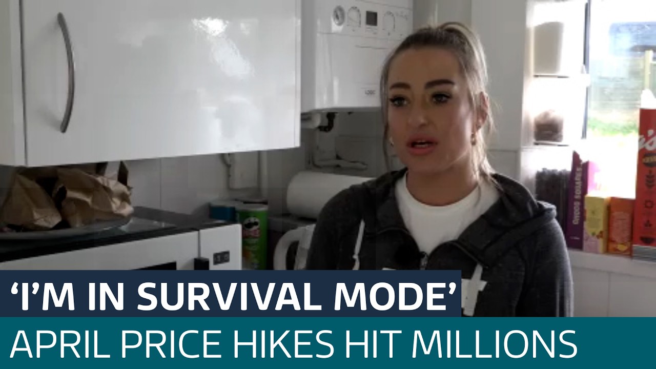 Struggling families and businesses hit by 'awful April' hikes to bills and taxes | ITV News