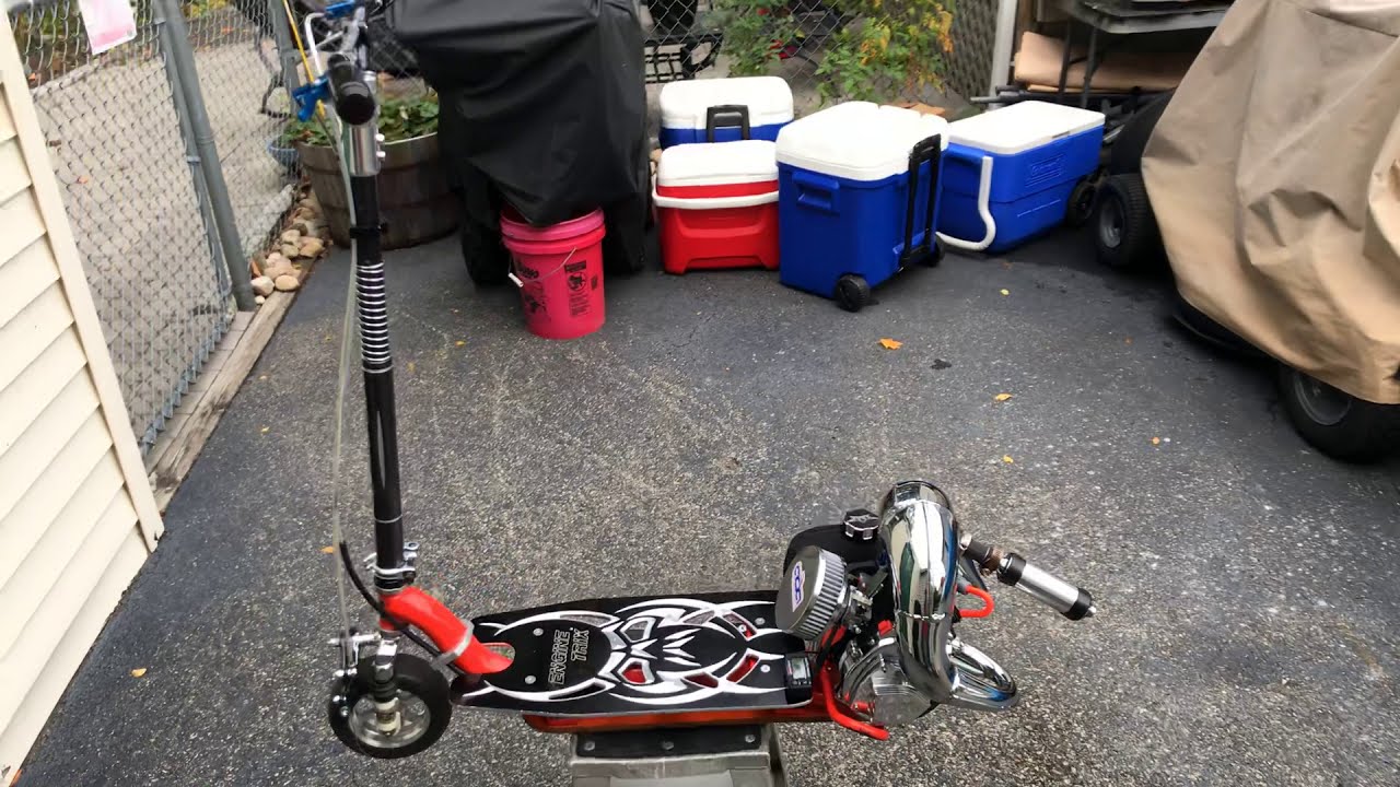 G290RC GOPED SUPER XPED SIKK TOYS PIPE (start up) & ENGINE TRIX AIR SCOOP