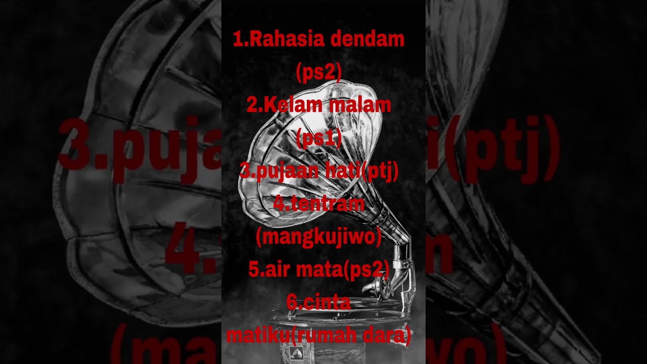Playlist lagu jadul horor