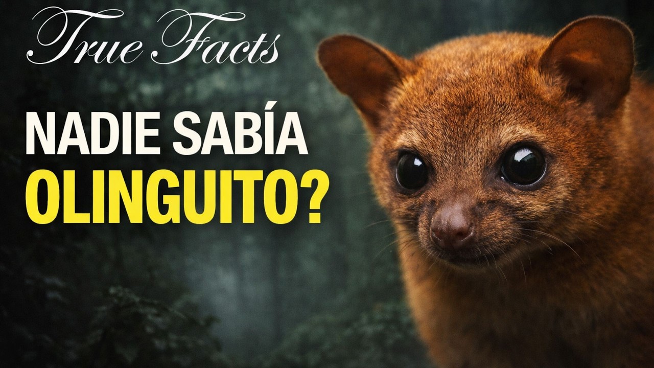 ¿De dónde viene el OLINGUITO recién descubierto? ¡El OLINGUITO que NADIE sabía que existía!