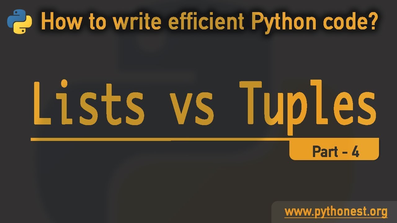 Lists vs Tuples in python| Python tutorials 🔥