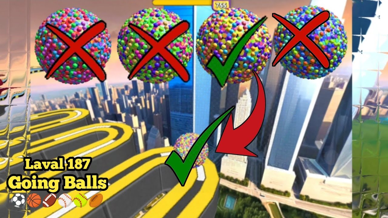 🏈Going Balls ; Super Speed Run Hard Walkthrough | Level 187 || los game || Arbaz Guru Gaming |