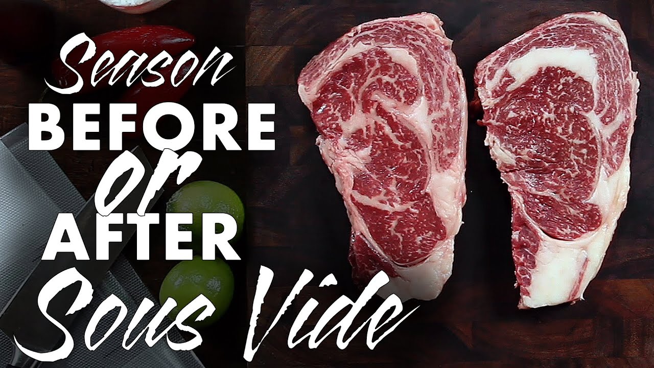 AMAZING Sous Vide RUB EXPERIMENT: Season BEFORE OR AFTER Sous Vide? | Salty Tales Cooking Show