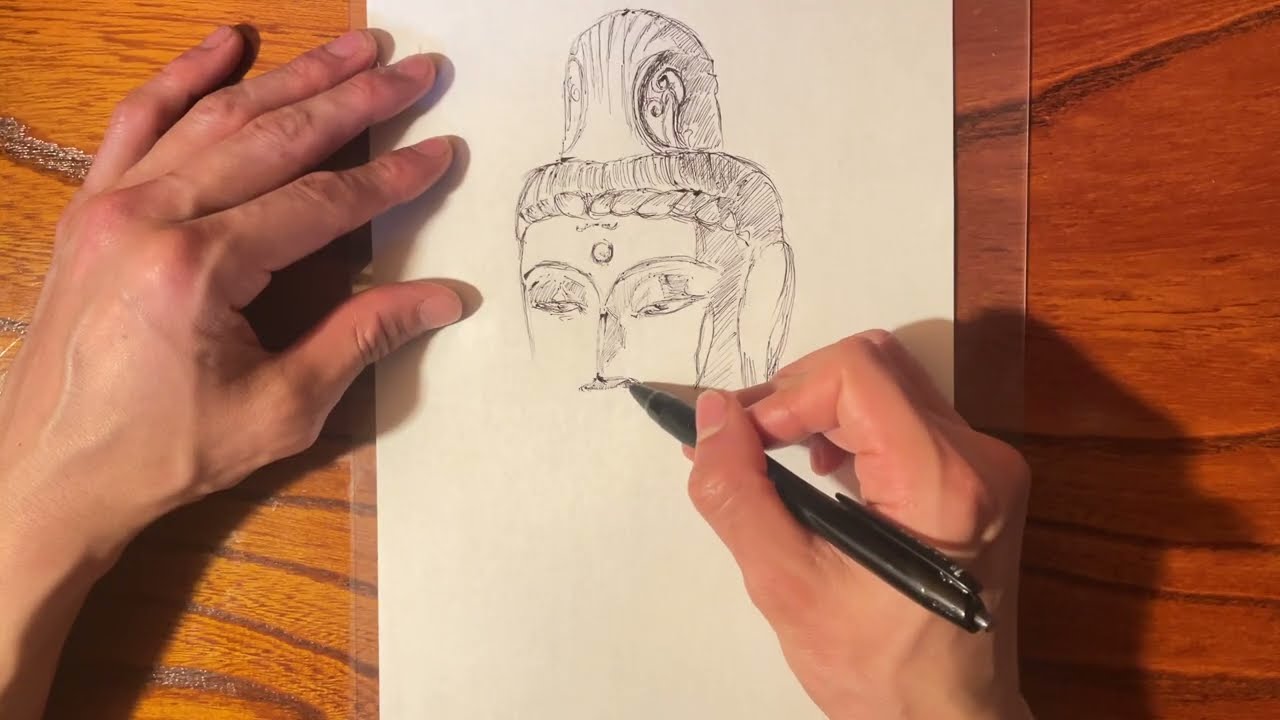 聖観音菩薩立像その３