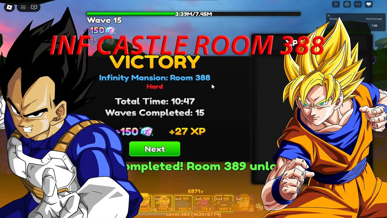 Infinity Castle Room 388 | Anime Adventures #Jxxrns