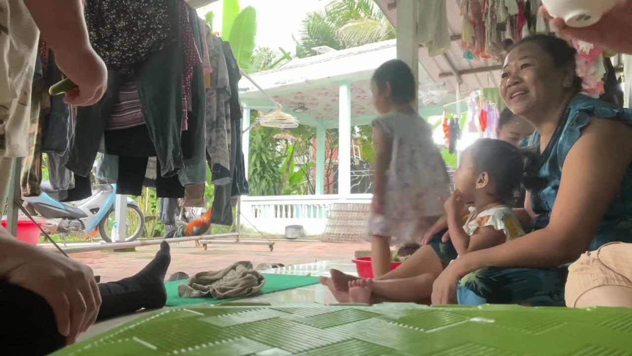 Mùa mưa quê em châu thành long phú 