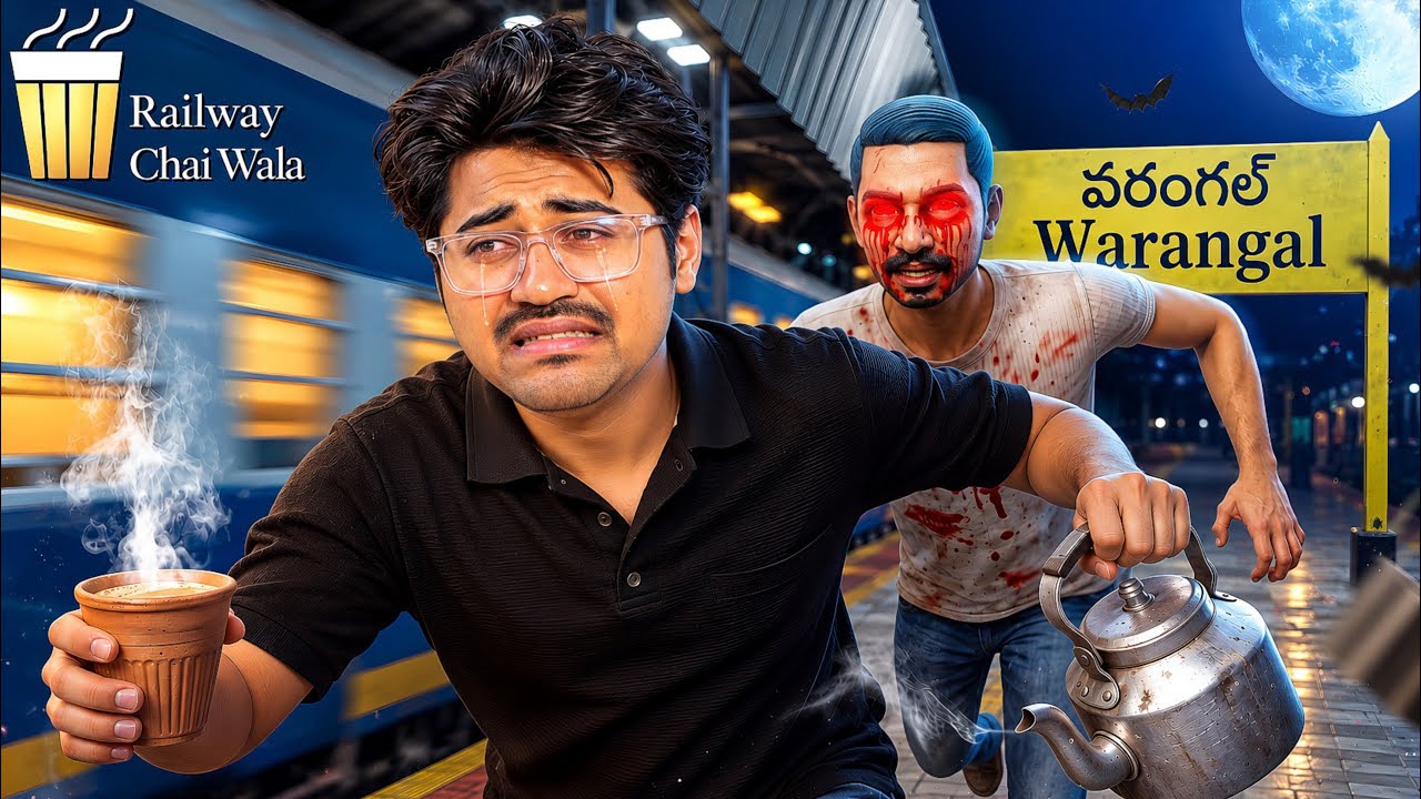 RAILWAY CHAI WALA 😱 | Indian Horror Game | Black7isLive