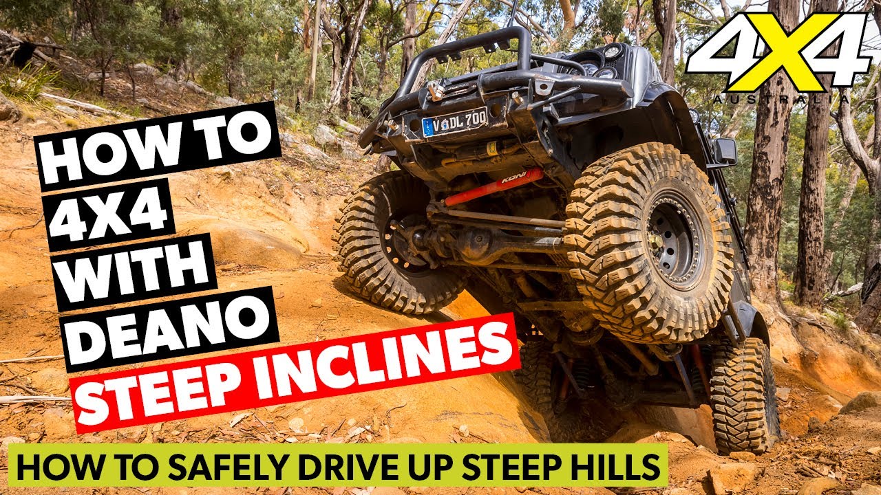 How to drive up steep inclines in a 4x4 | 4X4 Australia