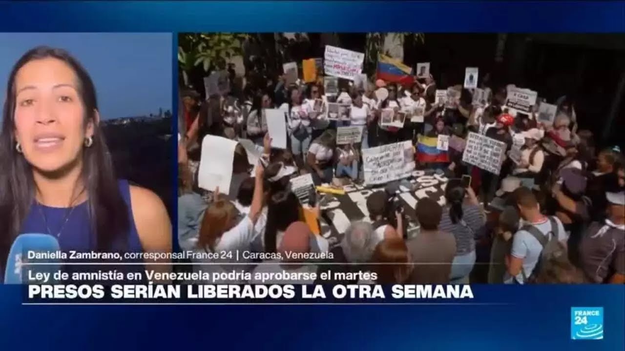 Informe desde Caracas: Venezuela daría amnistía a presuntos presos políticos • FRANCE 24