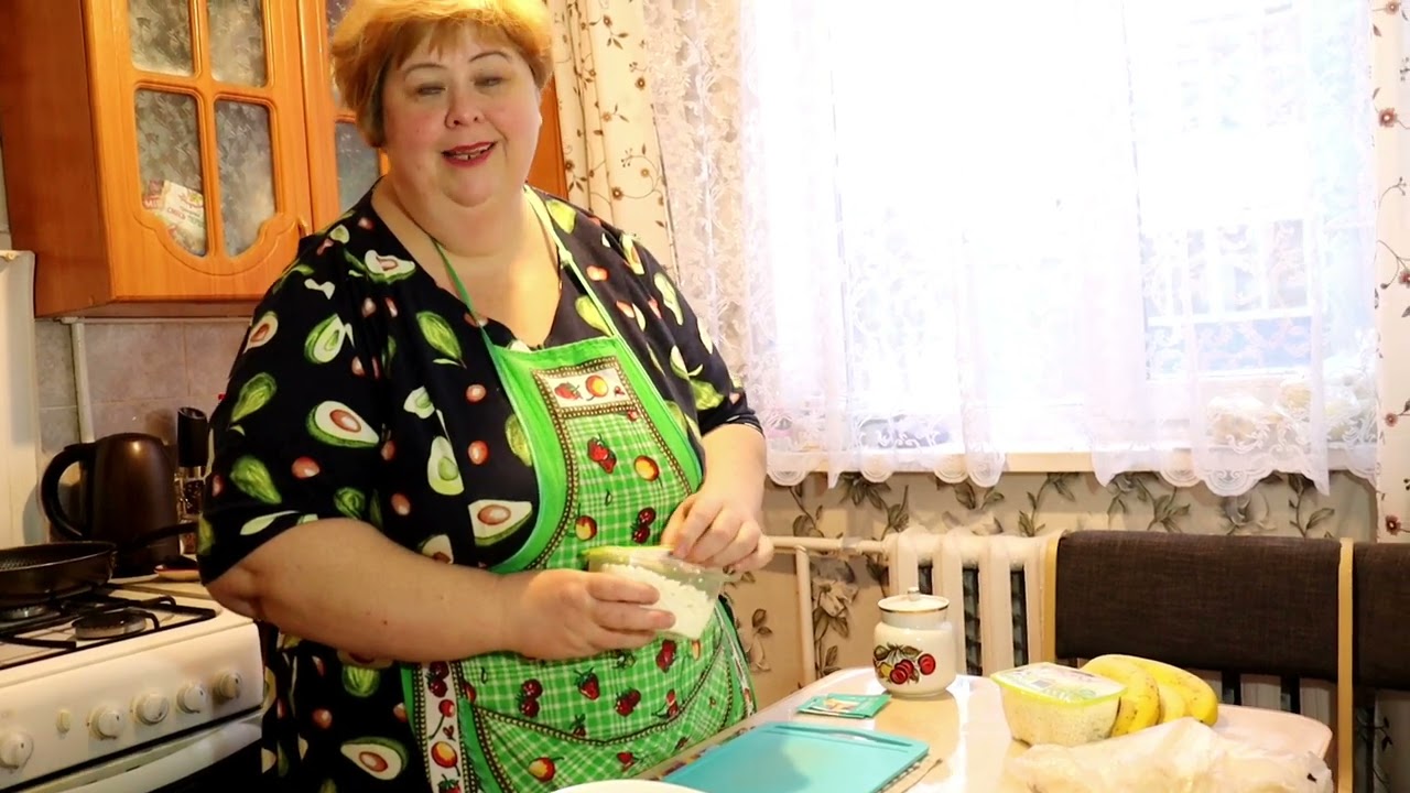 Рулетики с творогом и бананом. Вкуснейший суп ХАРЧО