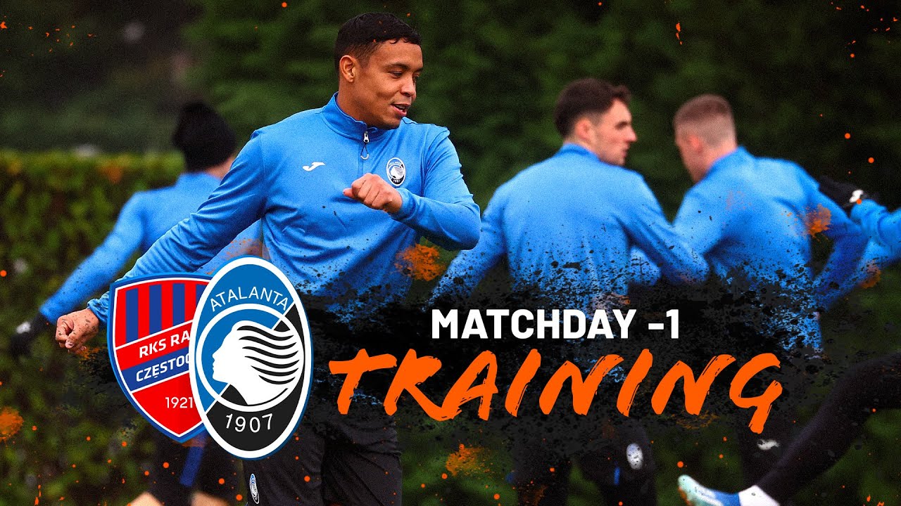 UEL MD6  | L'allenamento di rifinitura in vista di Raków Częstochowa-Atalanta