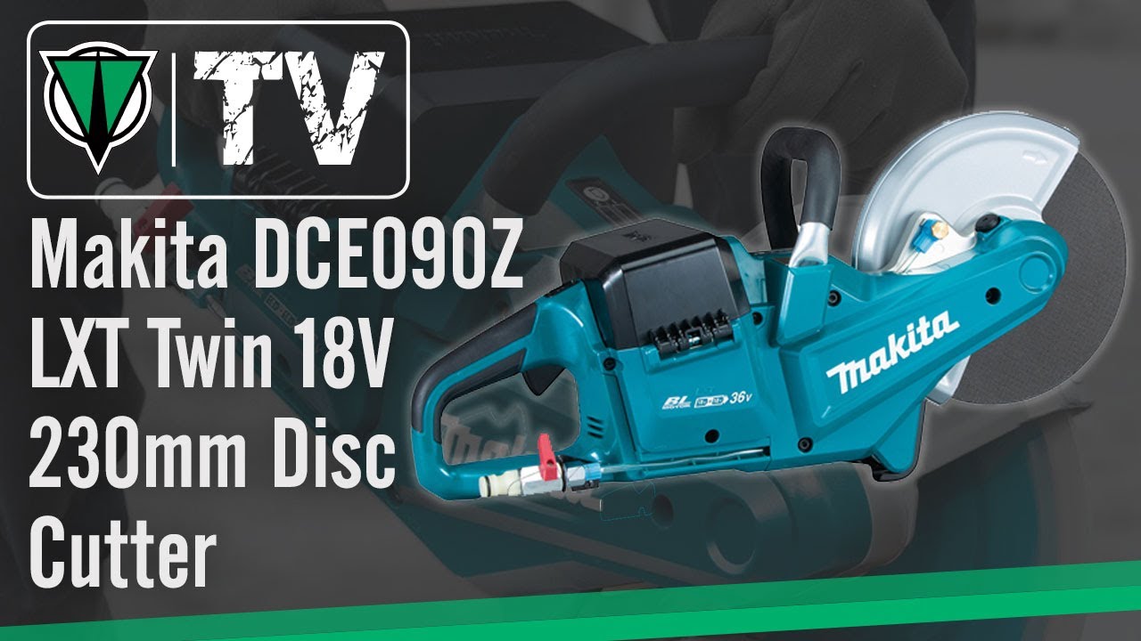 Makita DCE090Z LXT Twin 18V 230mm Disc Cutter