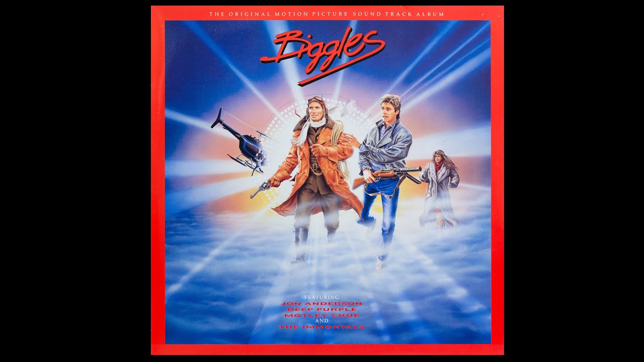 Biggles - Original Motion Picture Soundtrack - 1986 Full vinyl LP