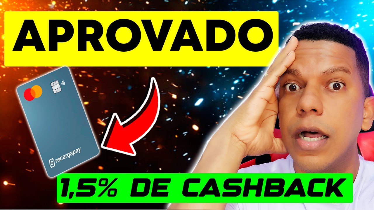 FUI APROVADO NO MELHOR CARTÃO DE CASHBACK