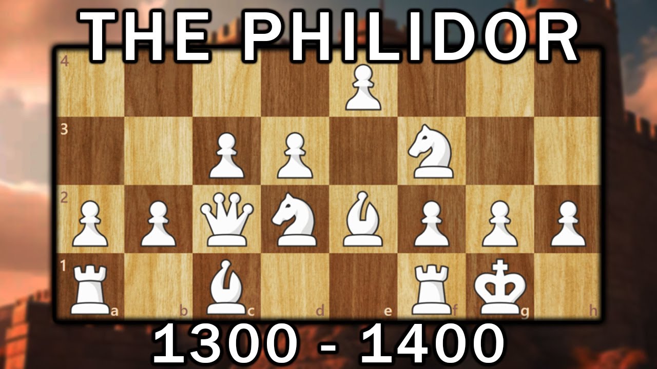 Play the Philidor against EVERYTHING | 1300-1400