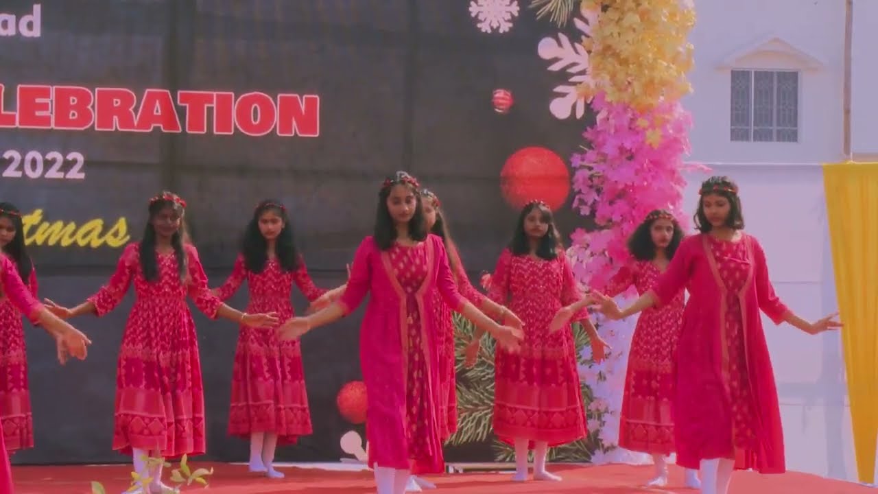 Choreography by Senior Girls | Christmas Celebration 2022 | GES Aurangabad