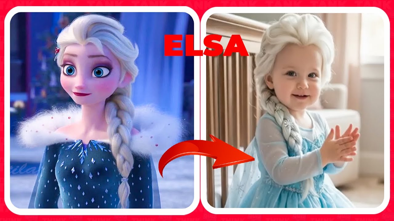 Frozen 2 ❄️ Characters as Newborn Babies 👶 | Guess the Voice Quiz 🔊