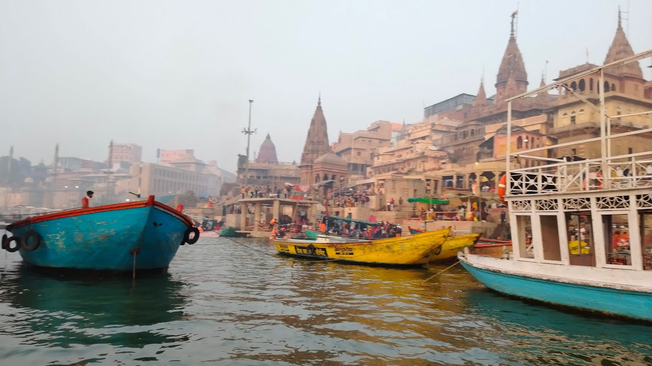 Sacred Ganga river Boat trip 🔱🕉️ 