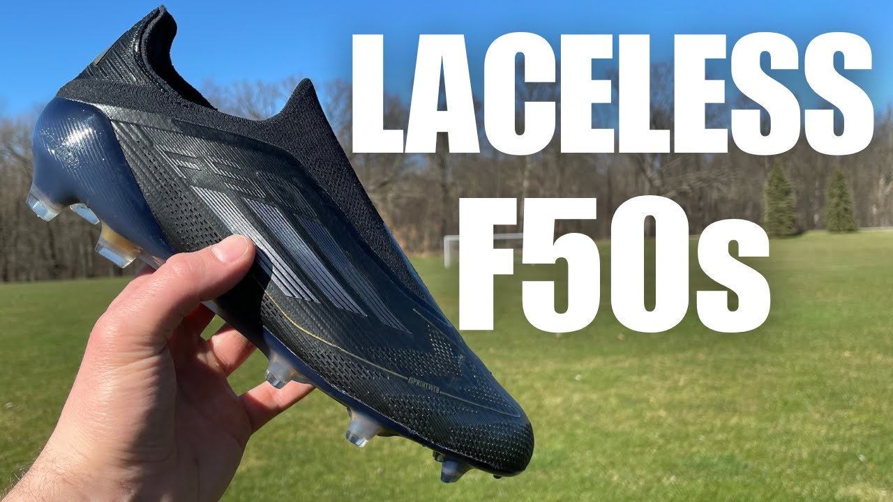 UNRELEASED Laceless Adidas F50 | ON FOOT REVIEW