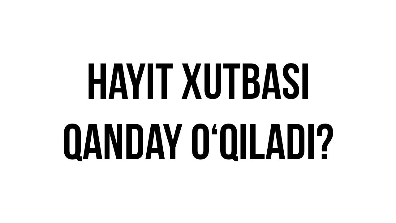 Savol-javob: 
