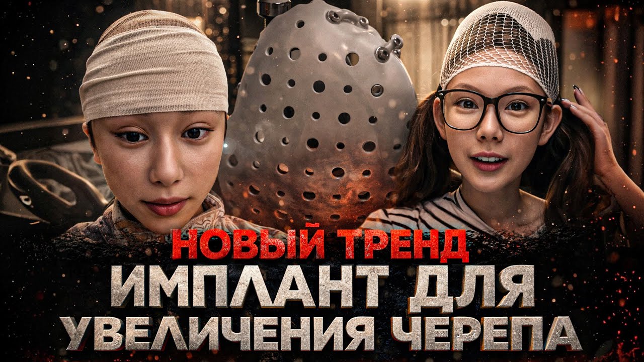 Alex СМОТРИТ: НОВЫЙ ТРЕНД - ИМПЛАНТ ДЛЯ УВЕЛИЧЕНИЯ РАЗМЕРА ЧЕРЕПА