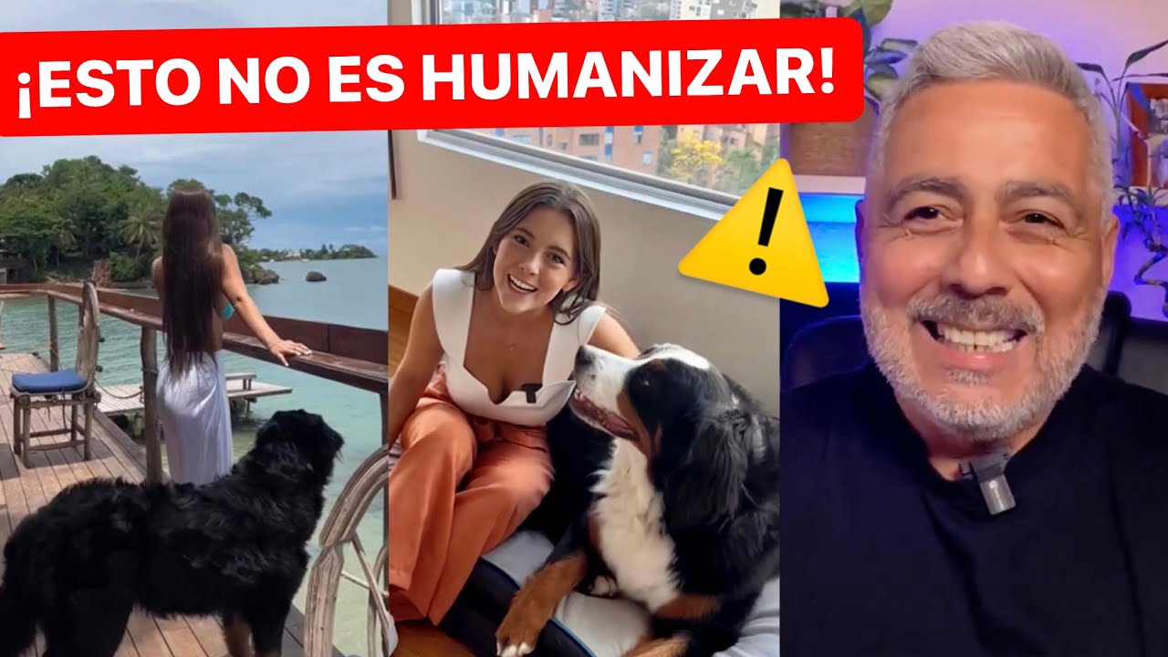 Conocida VETERINARIA-ETÓLOGA nos ENSEÑA qué es HUMANIZAR a un PERRO y qué NO 🙌