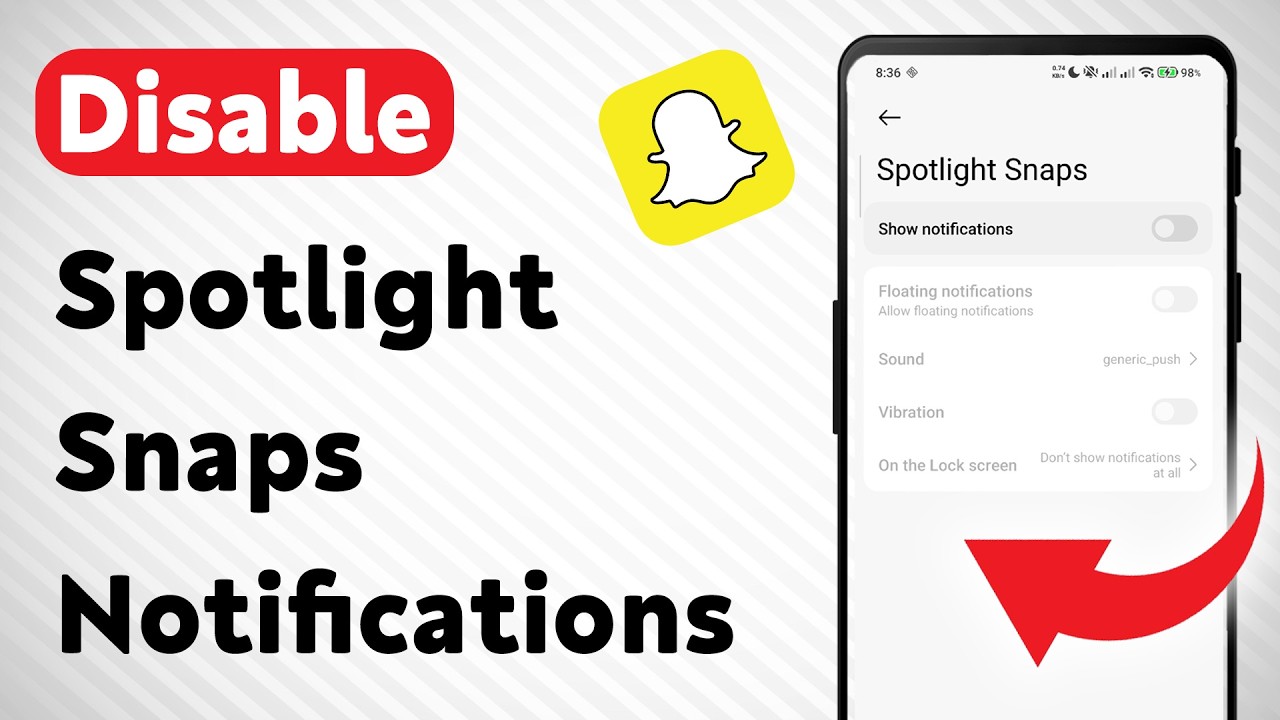 How To Disable Spotlight Snaps Notifications On Snapchat (Updated)