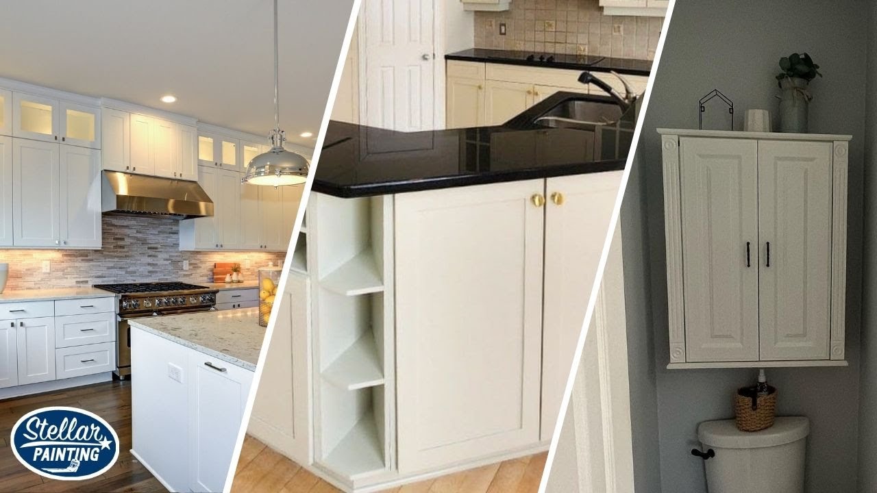 Cabinet Painting Villages of Woodland Springs Fort Worth - Painter - Call Stellar Painting