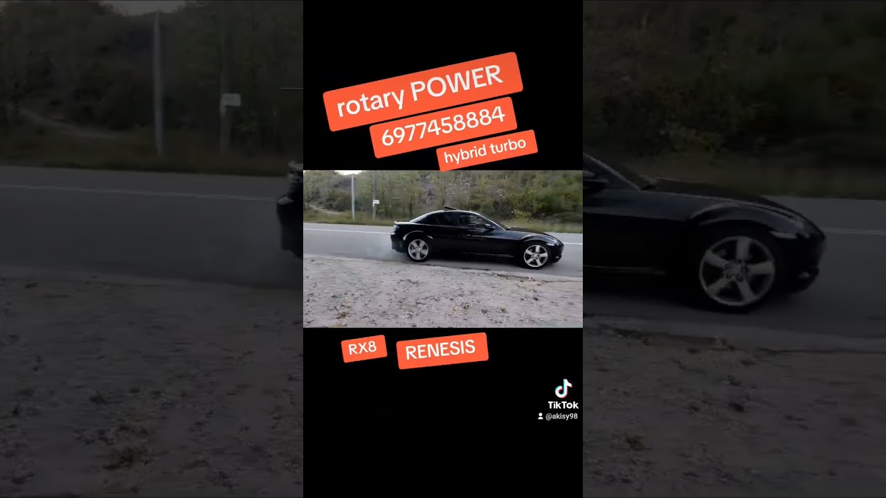 Mazda Rx8 6port RENESIS hybrid turbo!!!