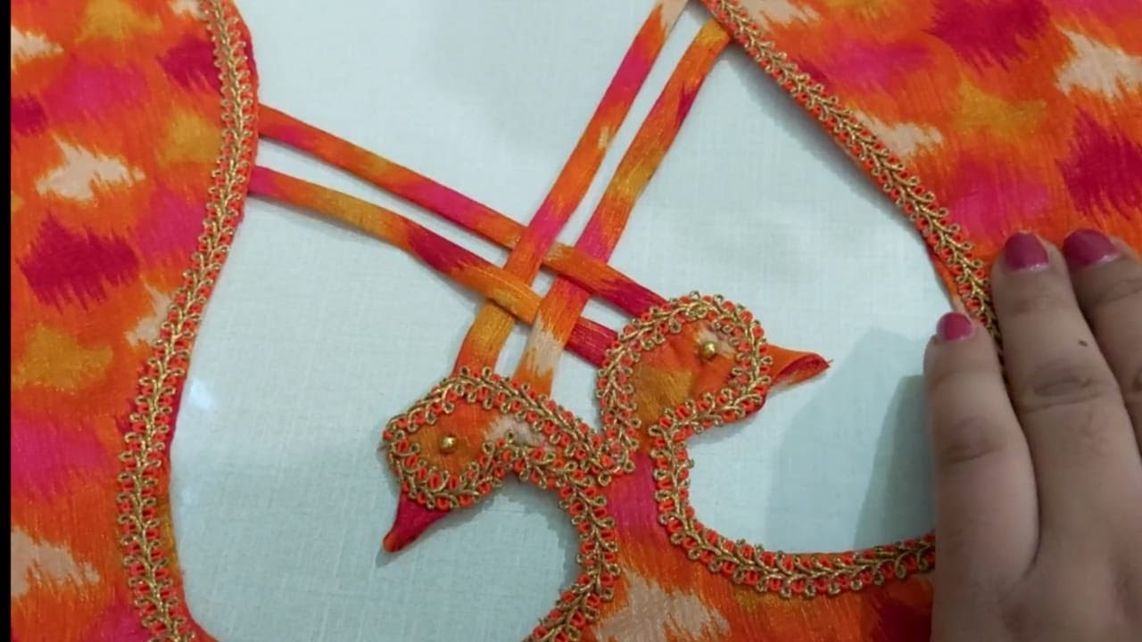 Very beautiful new blouse design //blouse kaise banae