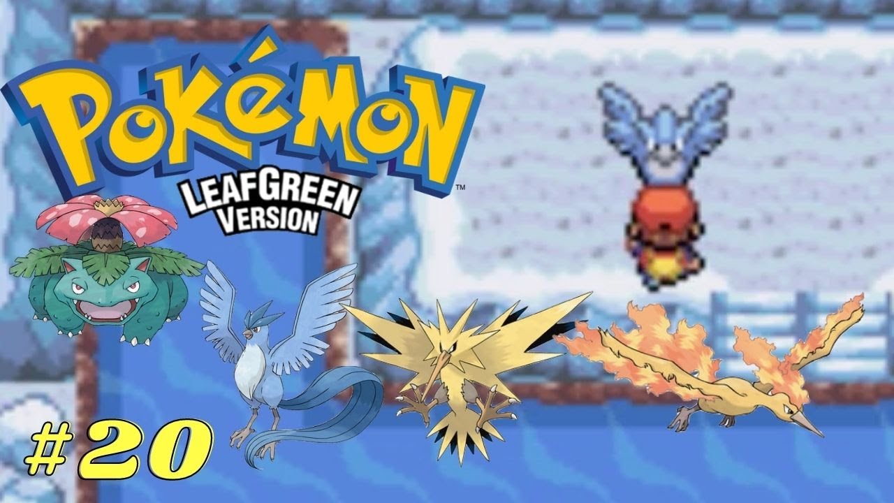 How Many Ultra Balls to Catch the Three LEGENDARY Birds? Pokemon LeafGreen Episode 20