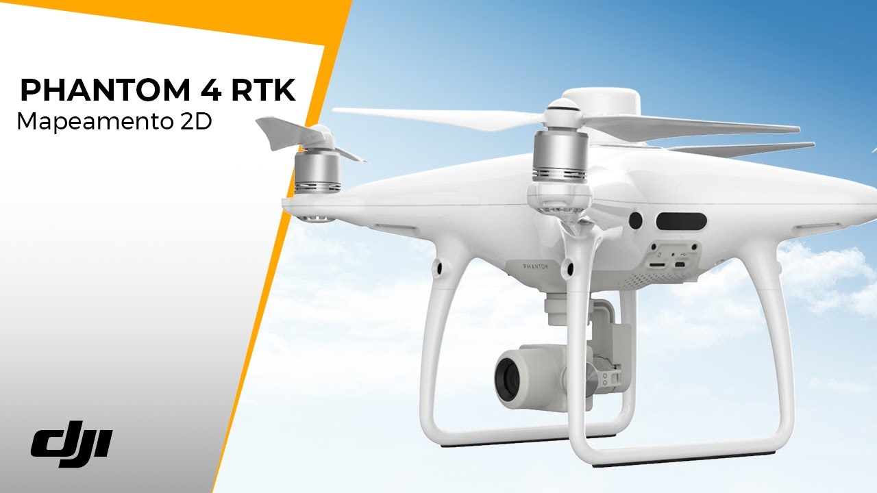 Introdução DJI Phantom 4 RTK - Mapeamento 2D