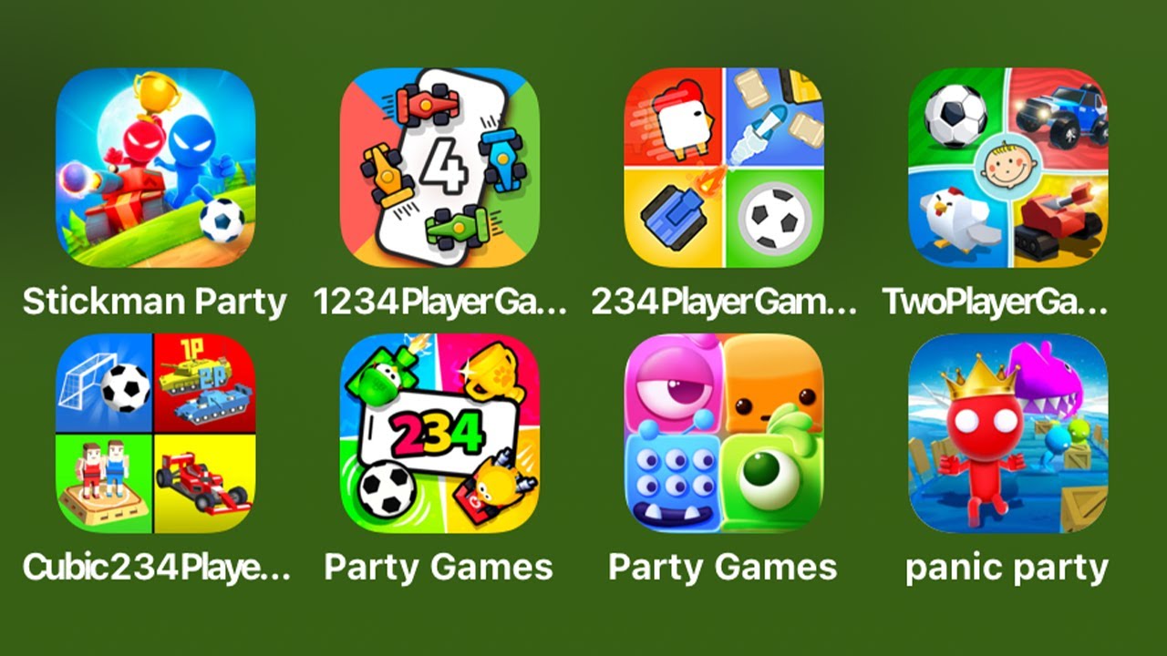 1 2 3 4 Player iOS Android: Stickman Party,1234 Player Games,Two Player Games,Party Games Mini Games