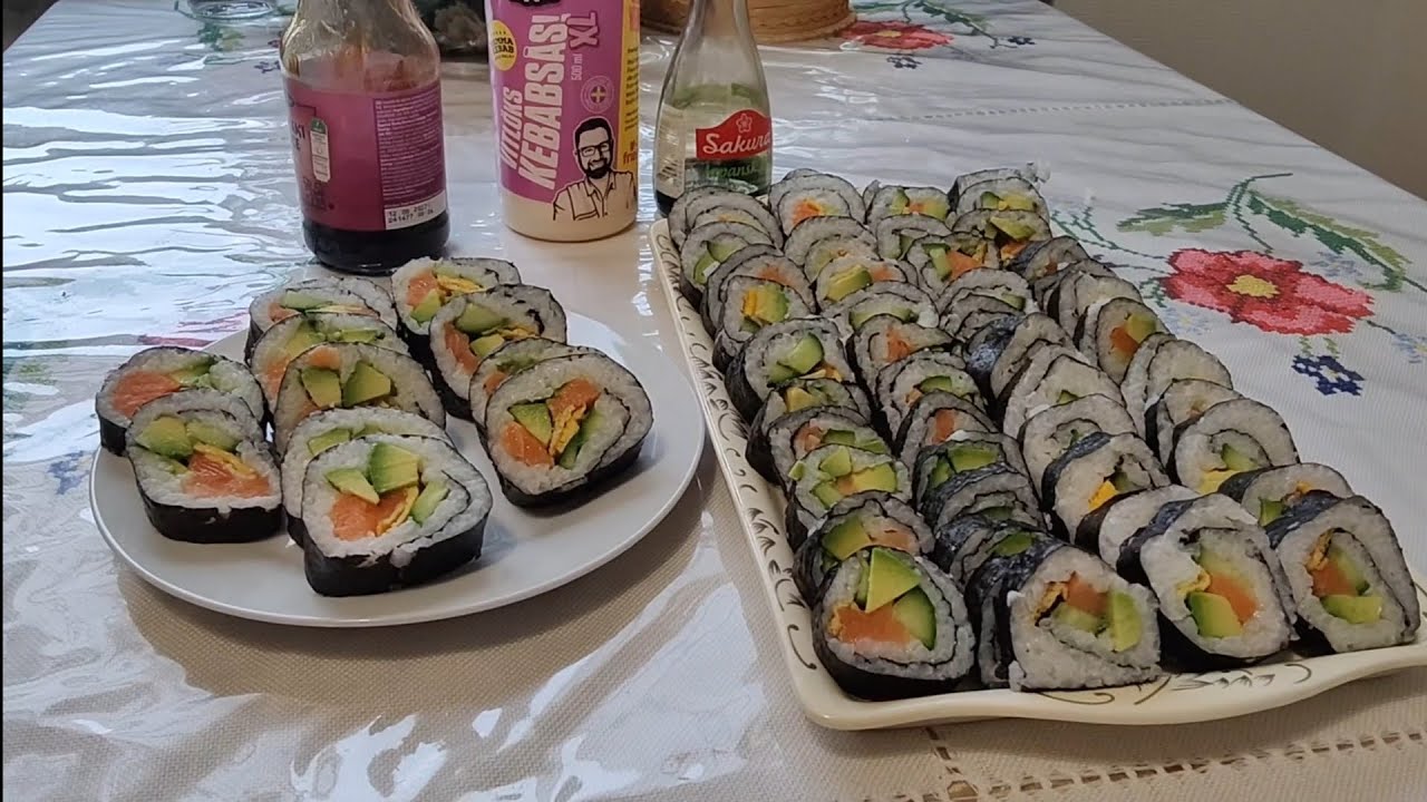 #food  Making Sushi /سوشی