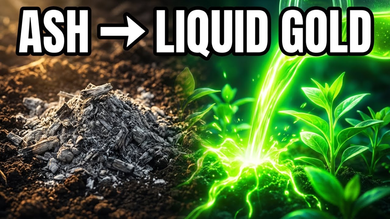 This ONE Fermentation Turns Wood Ash into Liquid Garden GOLD – Ancient Soil Hack.