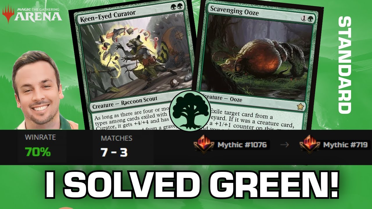New MONO GREEN beats OMNISCIENCE, MONO RED + BOROS AURAS!