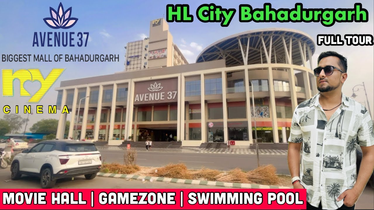 Avenue 37 Mall Bahadurgarh Tour | Hl City Bahadurgarh Mall | Ny Cinema Hall Bahadurgarh | Jaat Movie