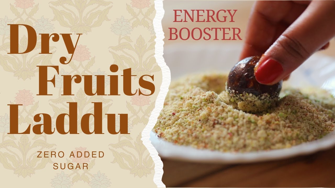 Dry Fruit Laddu for Immunity | Healthy Homemade Ladoo Recipe