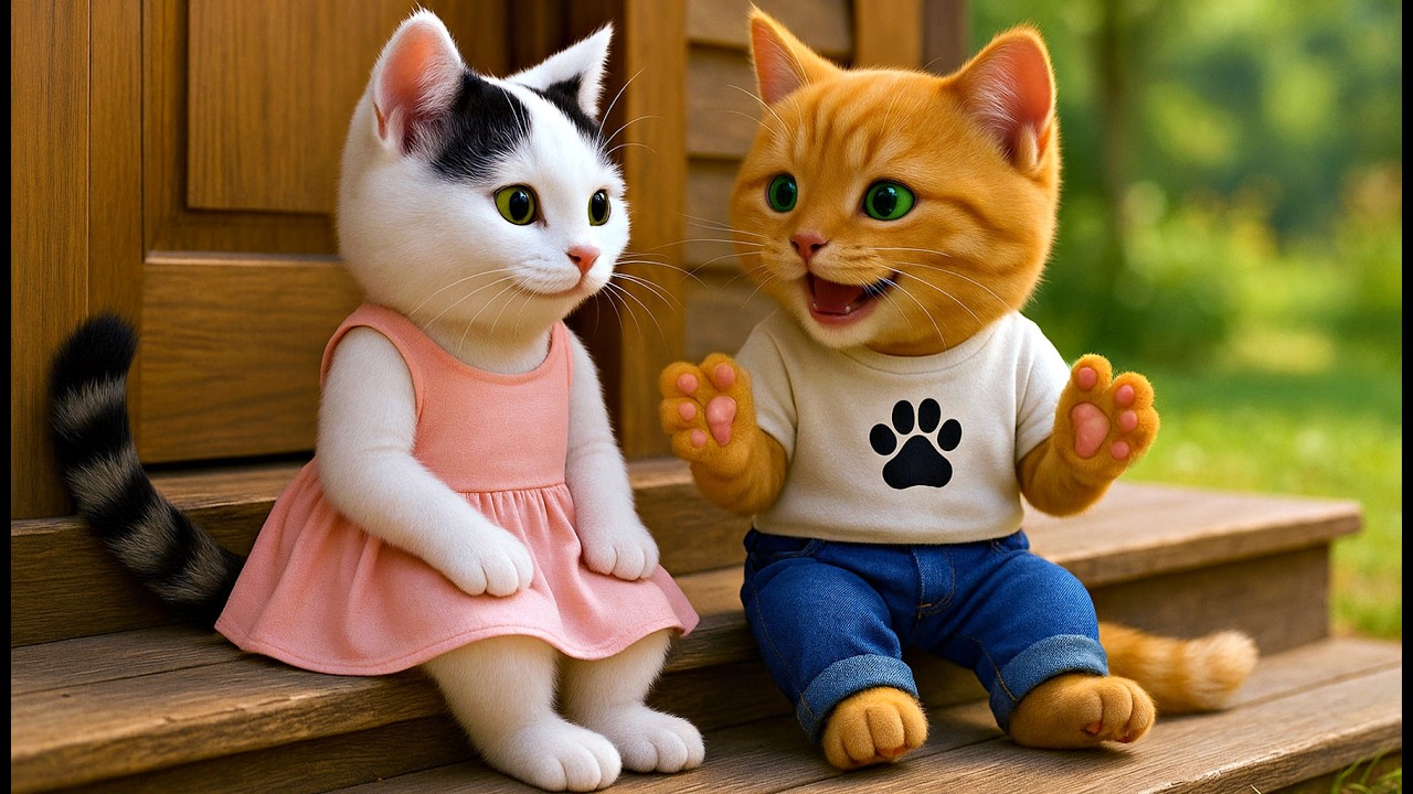 🎁 Little Kitten Welcomes a Friend: Cities, Stories, Souvenirs 🌍🐾