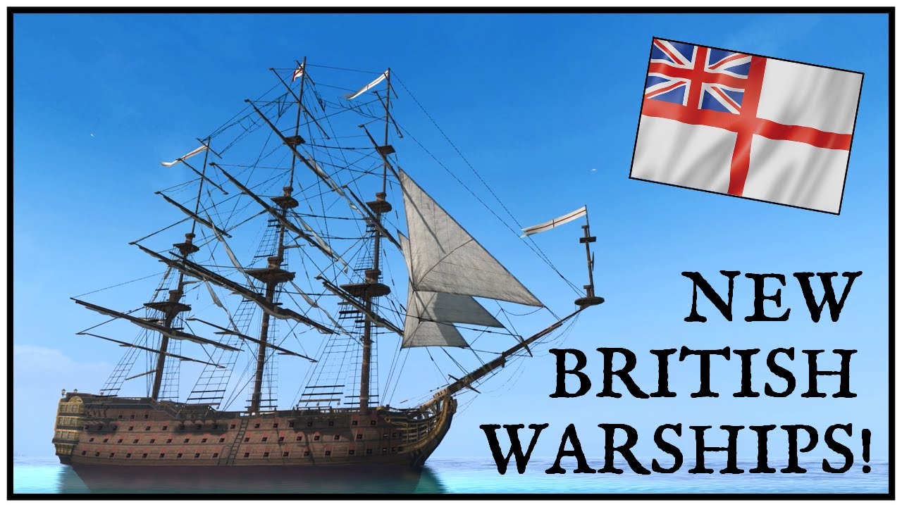 Epic teaser & boarding - Fully redesigned british warship | Assassin's Creed 4 MOD 