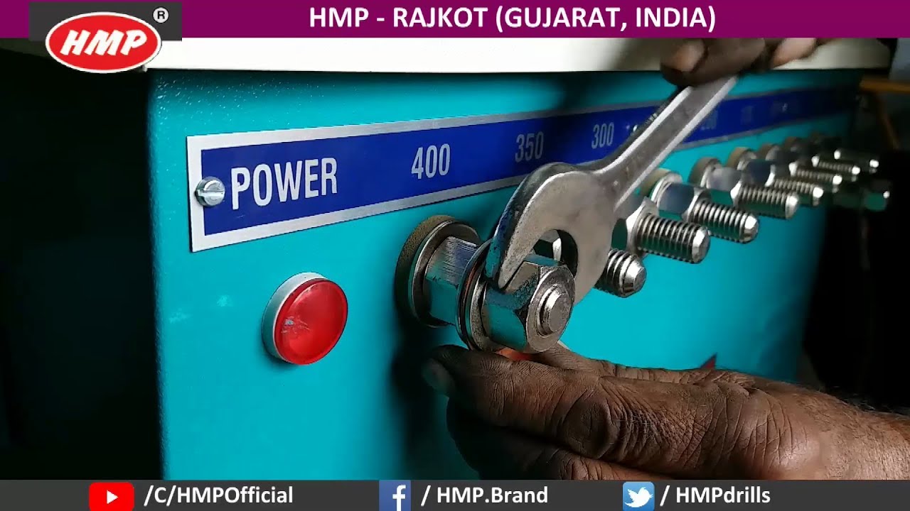 HMP 400A Transformer Welding Machine Manufacturer | Rajlaxmi Machine Tools