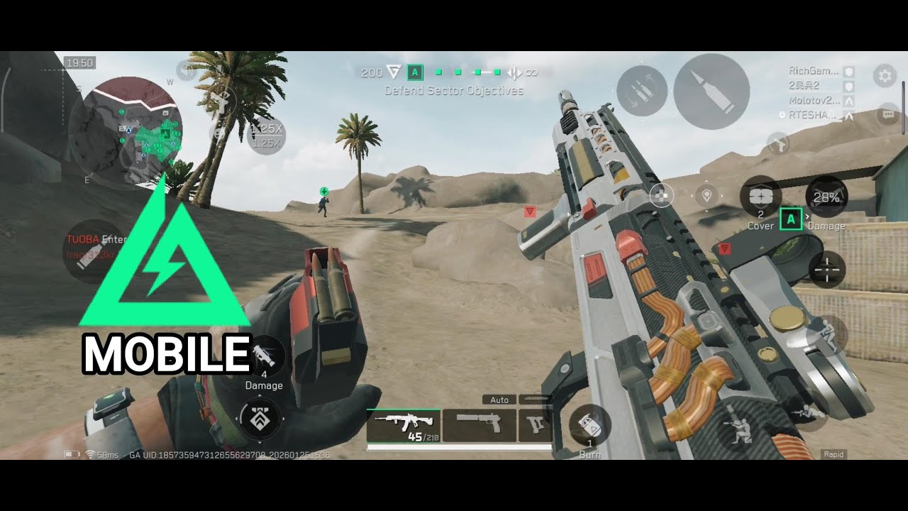 Delta Force Mobile – Attack & Defend Gameplay