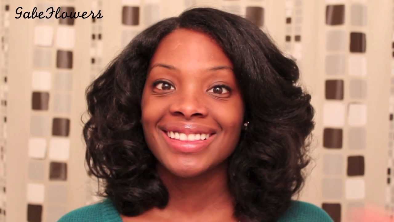 Maintaining Straight Natural Hair | Pin Curls