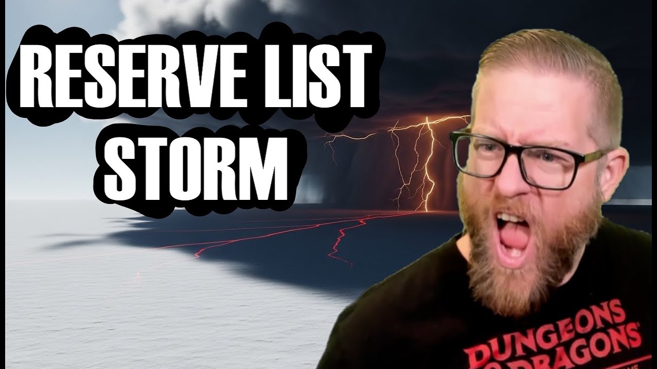 PREMODERN RESERVE LIST STORM-ARE YOU READY.  Top Ten Sales Jan 23rd 31st 2026