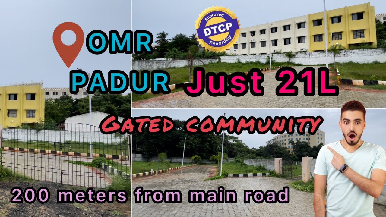 ID:30🏡 Plots for sales in padur OMR gated community #plotforsale #lowbudgethouseforsalechennai #omr