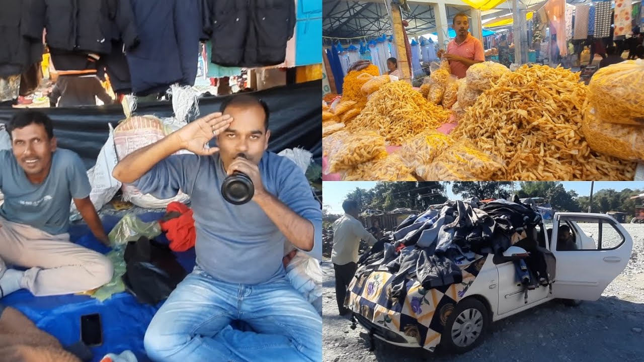 Dadgari Bazaar, Indo-Bhutan Border Shopping Hub #vlog #firstvlog #bhutan