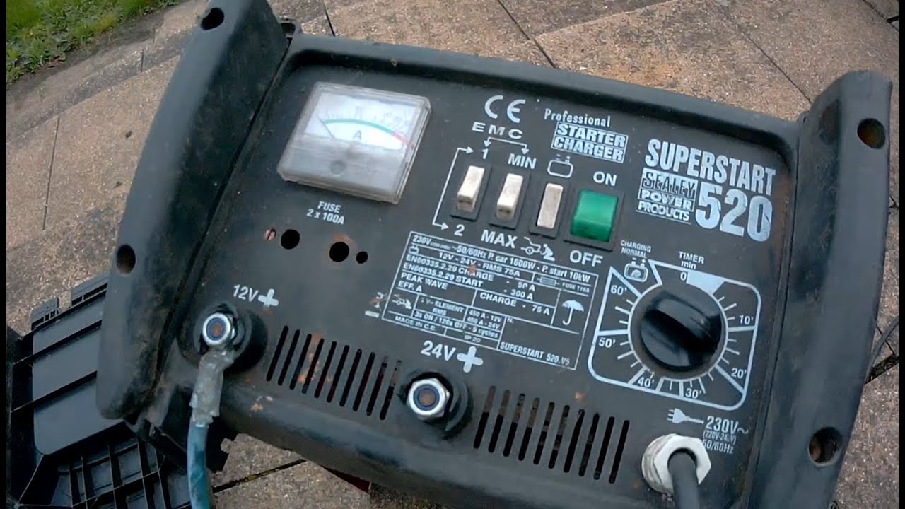 EBAY: Sealey Superstart 520 Professional Starter Charger. TEST. Spares/ Repair.