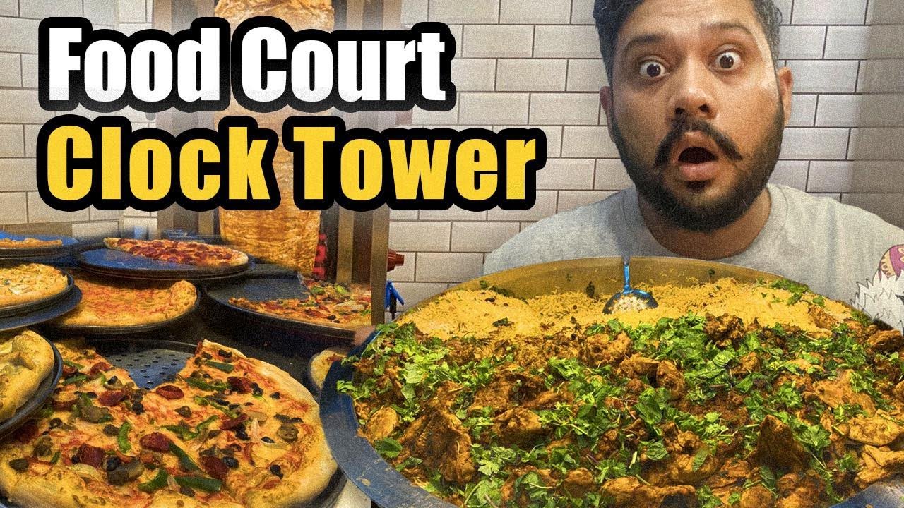 The Clock Tower Makkah Food Court | Complete Tour - Clock Towers Shopping Centre in Saudi Arabia