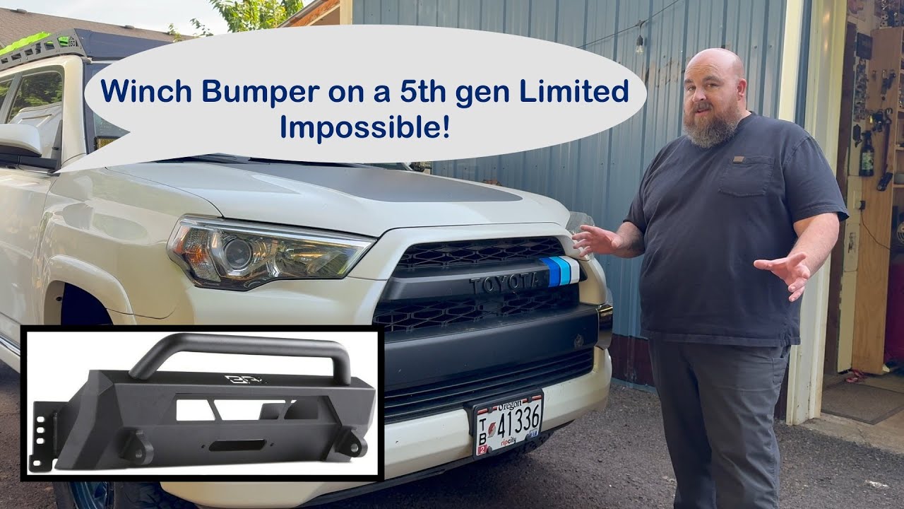 Limited 4Runner Winch Bumper